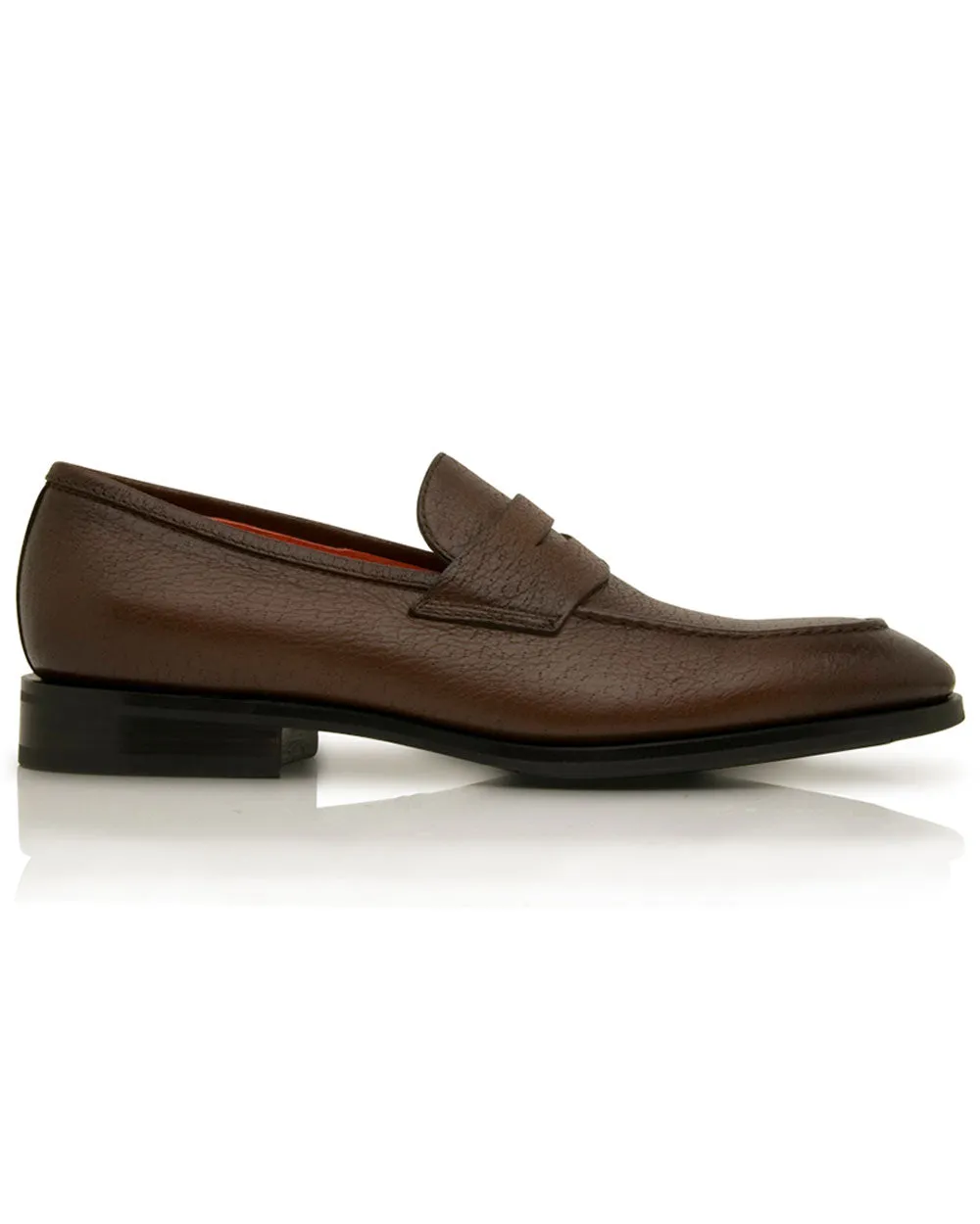 Leather Loafer in Light Brown