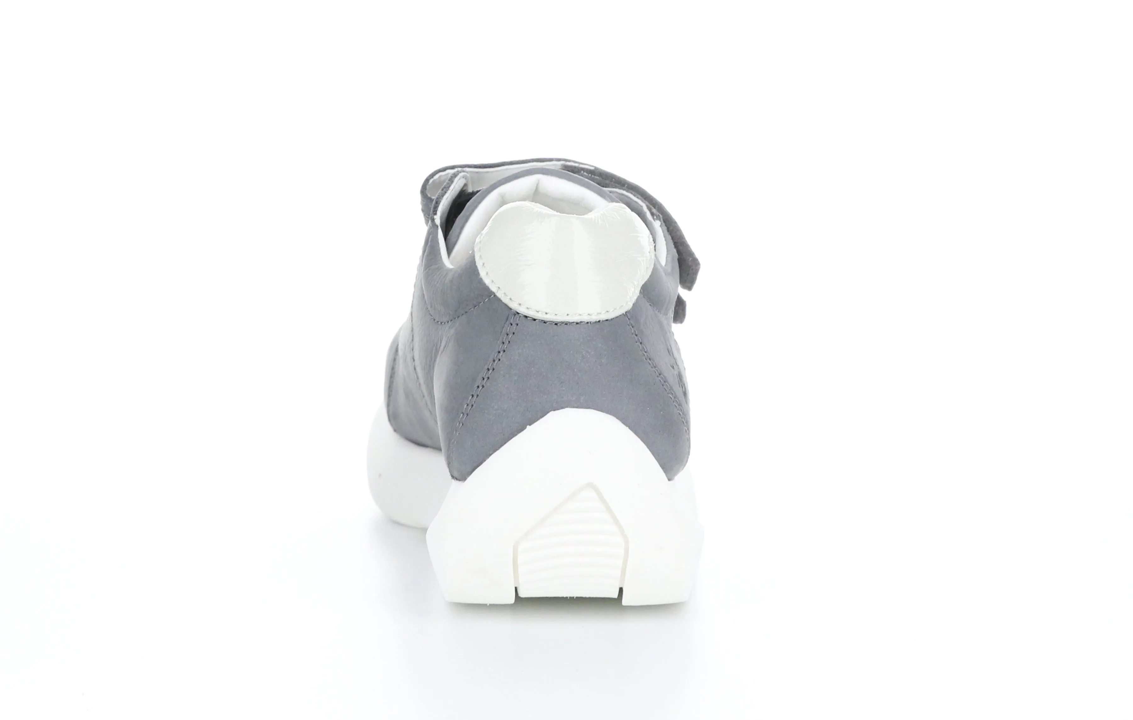 LECK732FLY Long Blue Grey/Off White Velcro Trainers