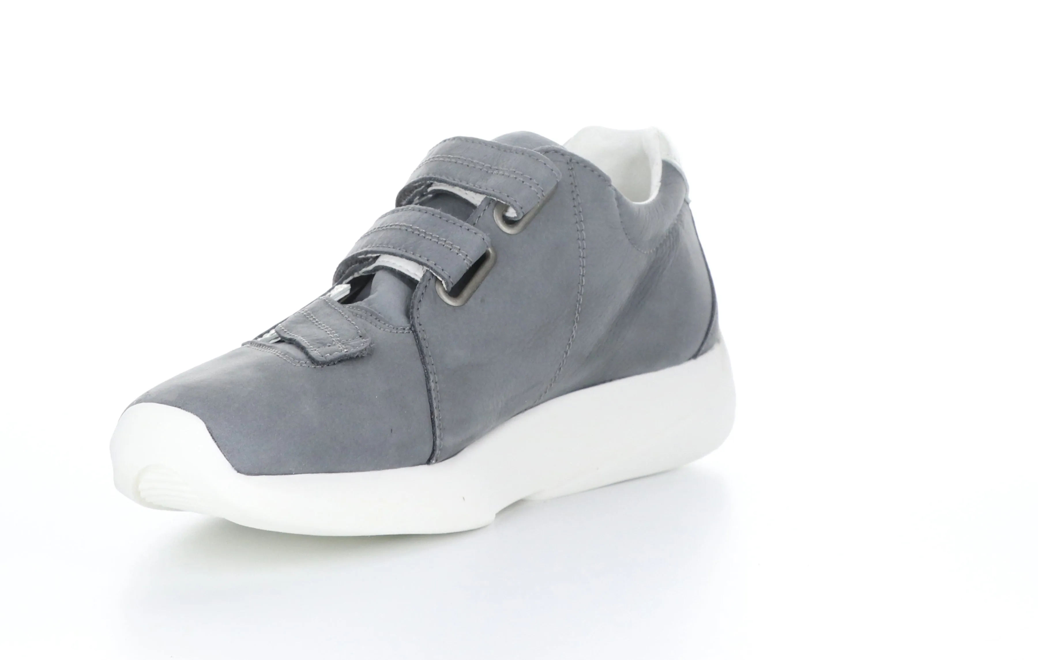 LECK732FLY Long Blue Grey/Off White Velcro Trainers