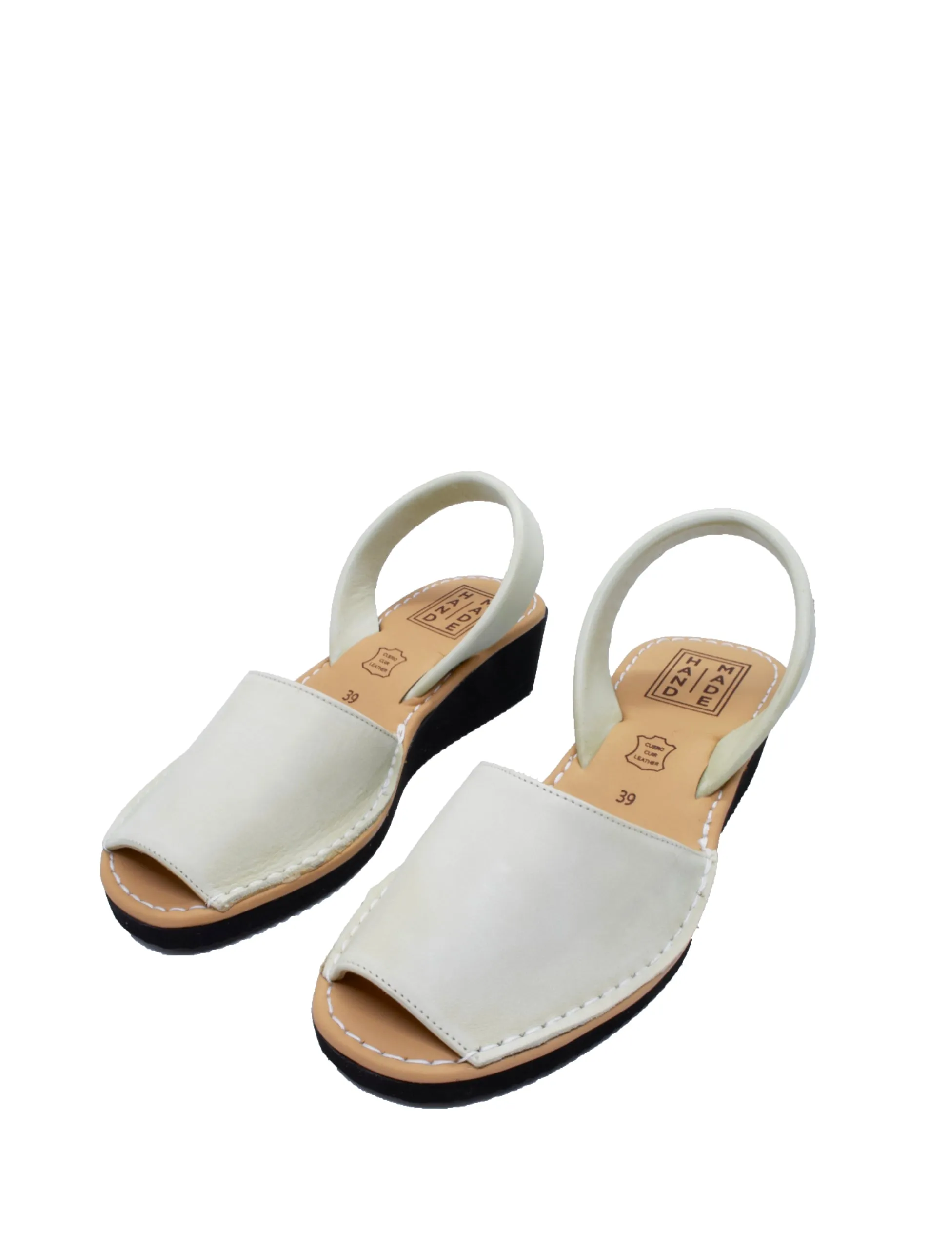 Menorquina Cream Heel