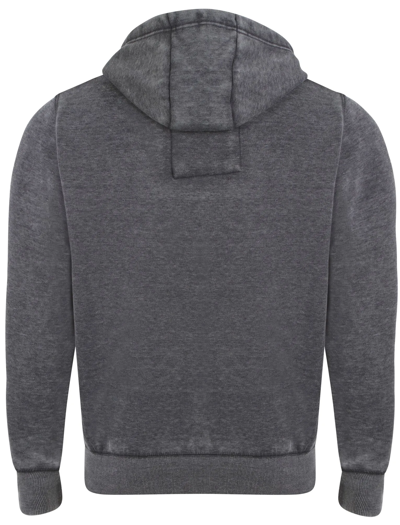 Men's cracked print design navy hoodie - Tokyo Laundry