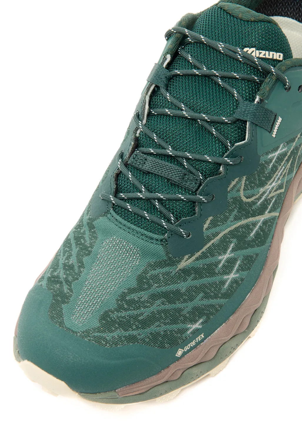Mizuno Wave Mujin LS GORE-TEX Trainers - Pine Grove / Ultimate Gray / Bistro Green