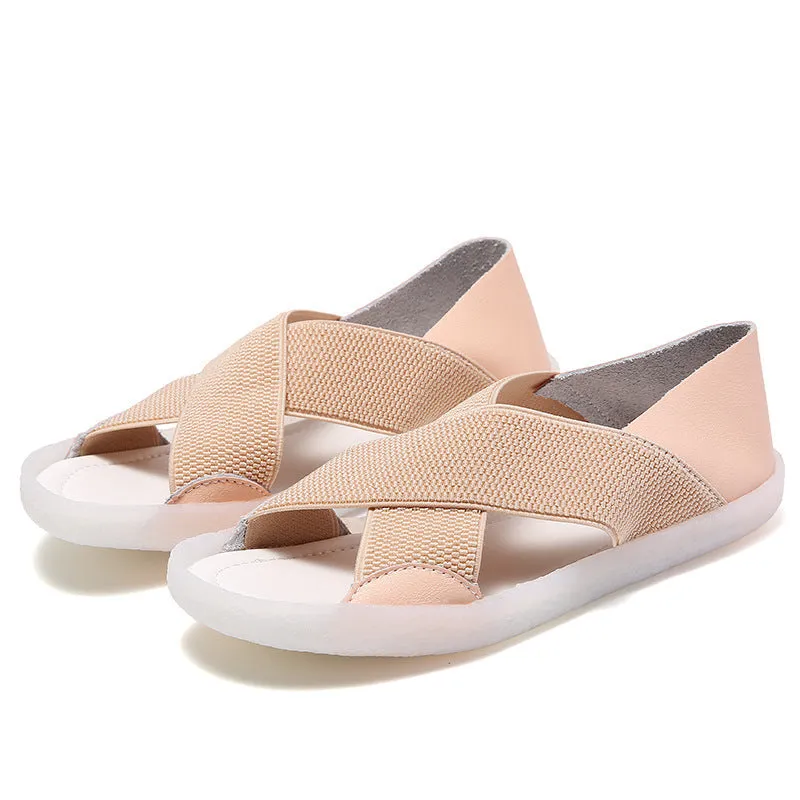 Nanccy Cross-soft Soled Lightweight Sandals