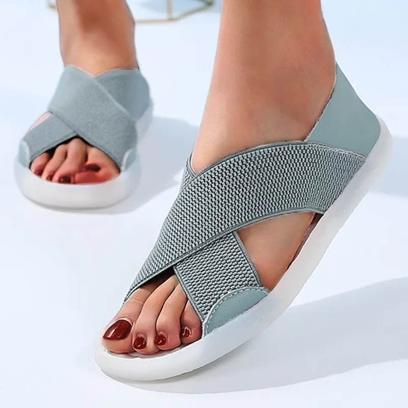 Nanccy Cross-soft Soled Lightweight Sandals