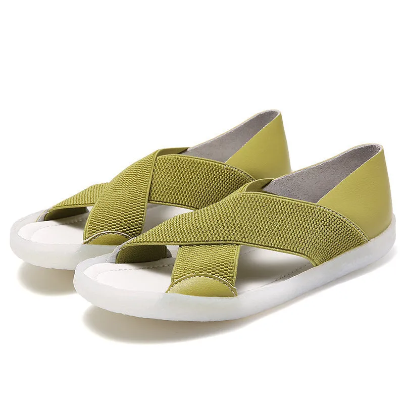 Nanccy Cross-soft Soled Lightweight Sandals