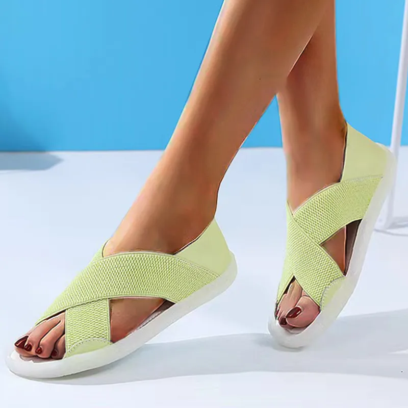 Nanccy Cross-soft Soled Lightweight Sandals