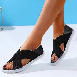 Nanccy Cross-soft Soled Lightweight Sandals