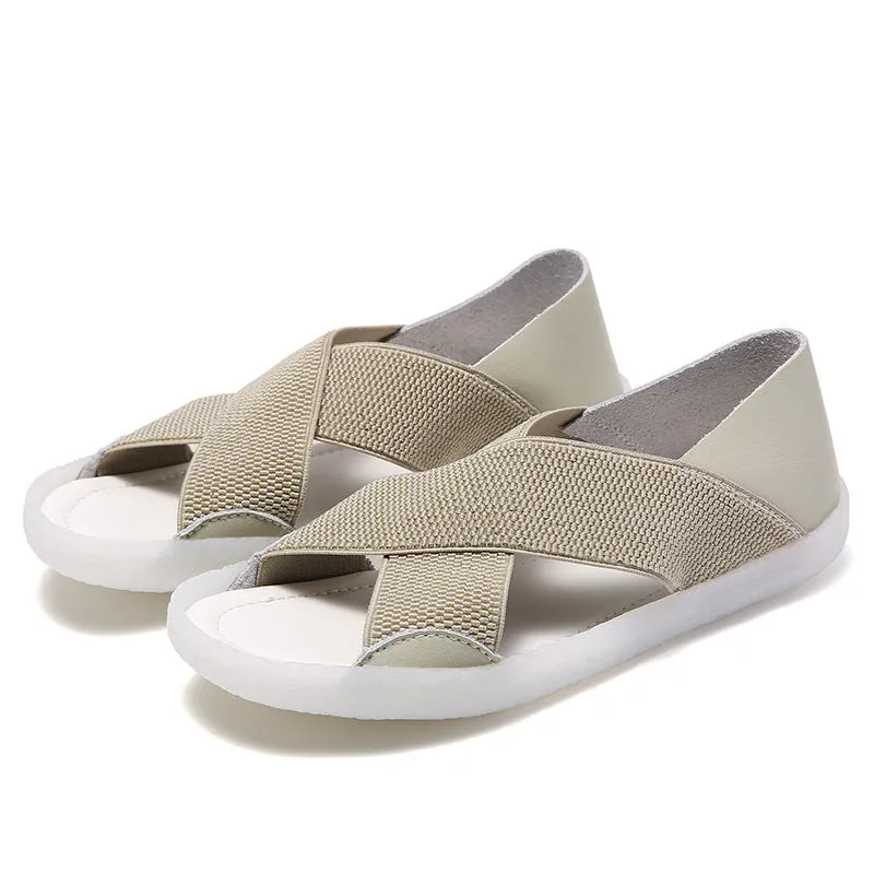 Nanccy Cross-soft Soled Lightweight Sandals