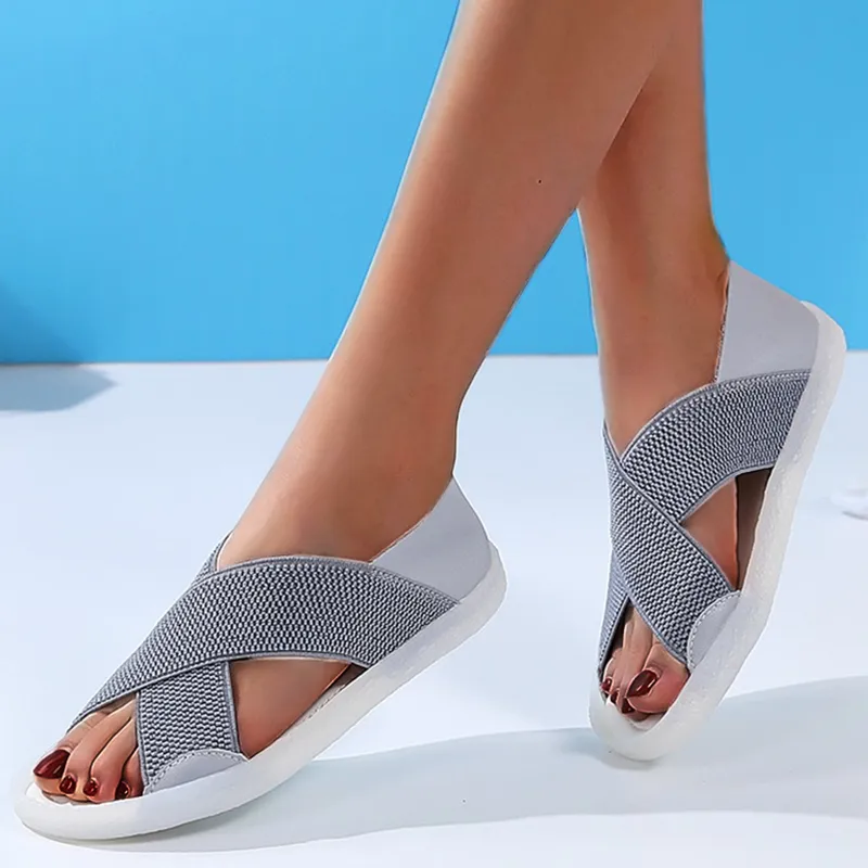Nanccy Cross-soft Soled Lightweight Sandals