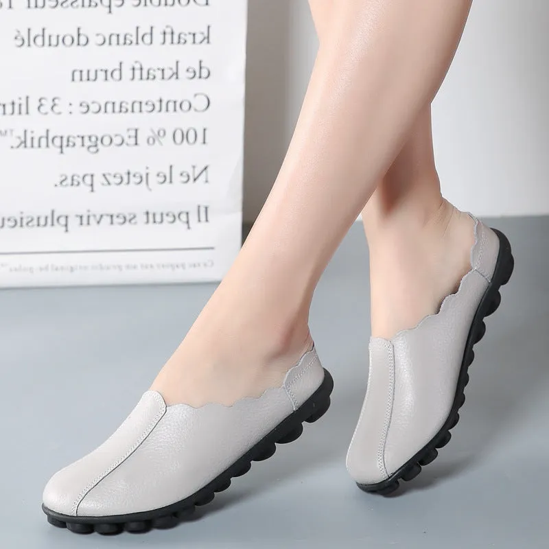 Nanccy Flat Low Heel Soft Sole Sandal