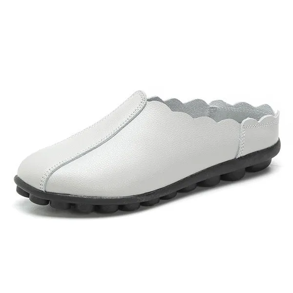 Nanccy Flat Low Heel Soft Sole Sandal
