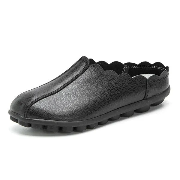 Nanccy Flat Low Heel Soft Sole Sandal