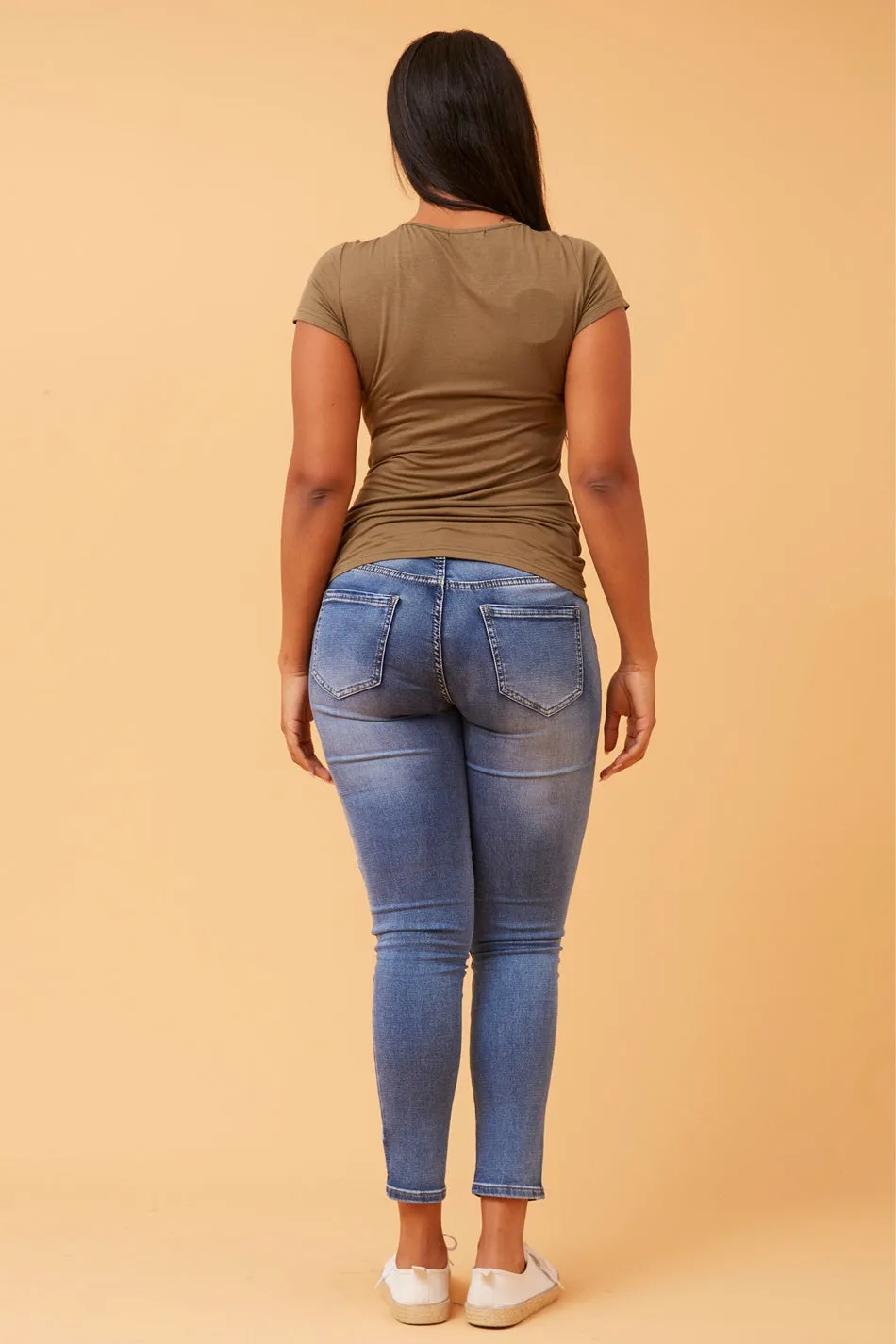 NATALIE SOLID T-SHIRT