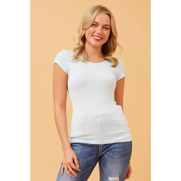 NATALIE SOLID T-SHIRT