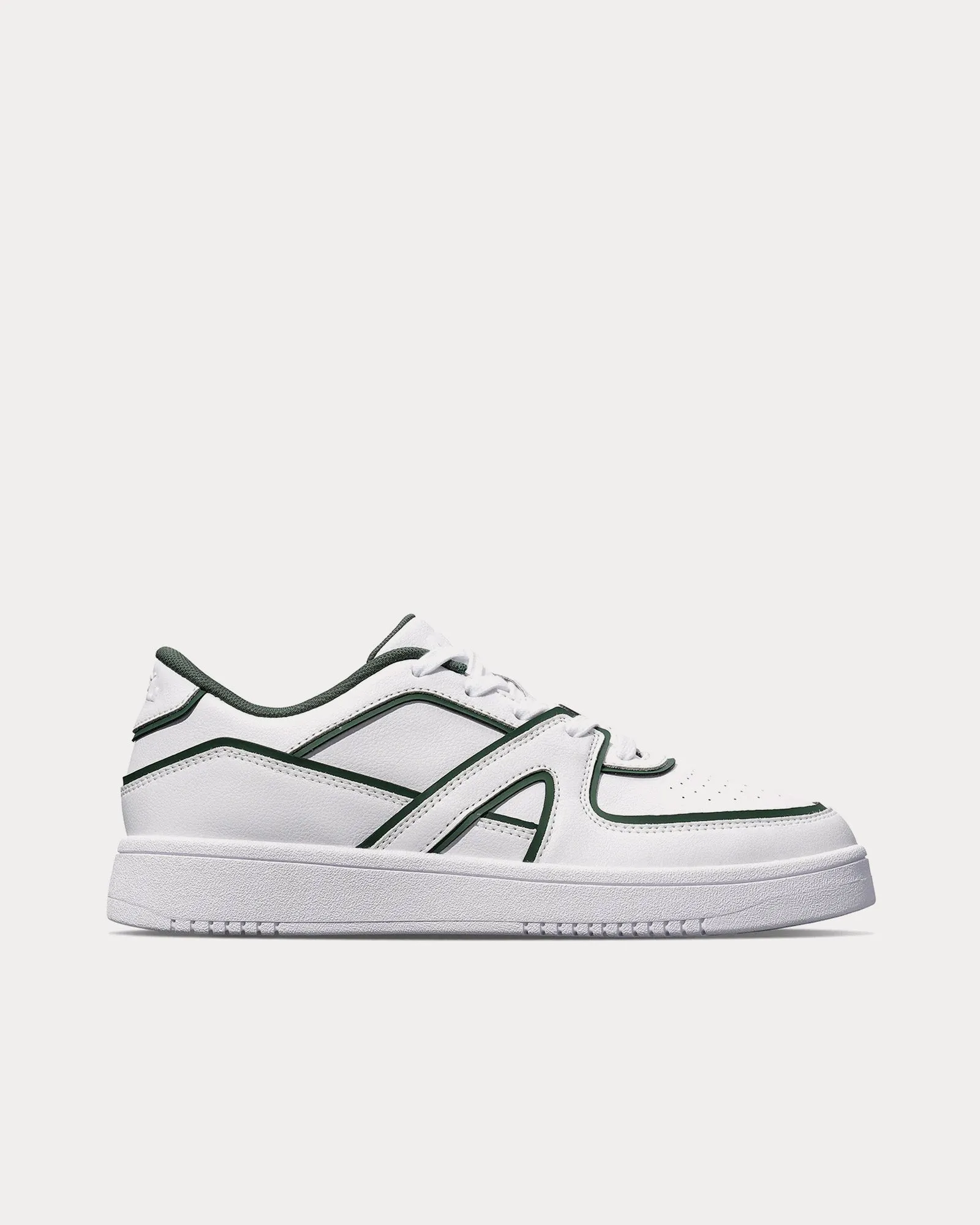 Nostalgia '87 White / Dark Green Low Top Sneakers