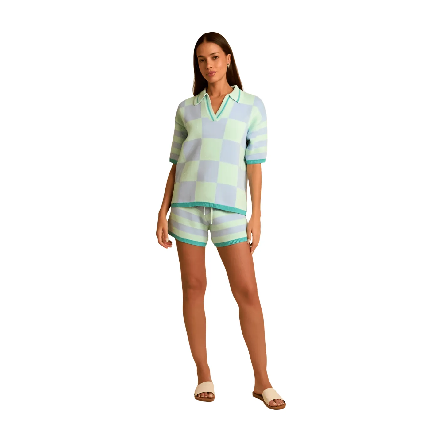 Pastel Perfection Knit Set – Mint