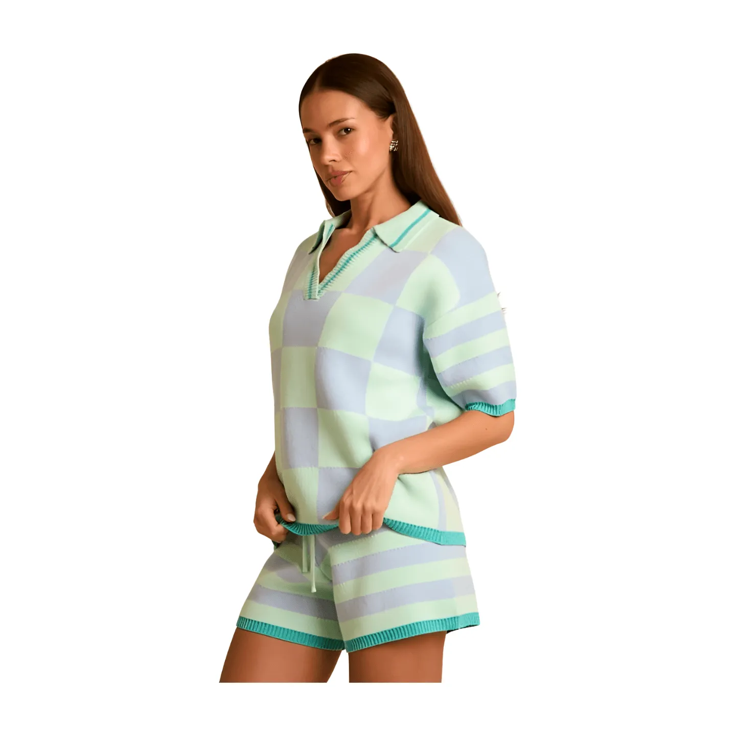 Pastel Perfection Knit Set – Mint