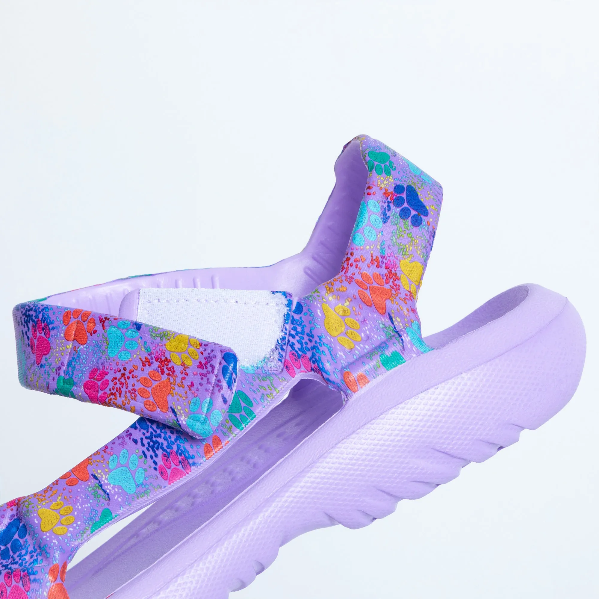 Paw Print Lightweight Anywhere Sandals