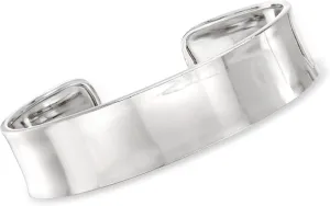 Ross-Simons Italian Sterling Silver Polished Cuff Bracelet