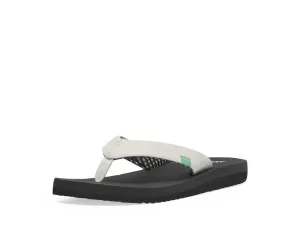 Sanuk Yoga Mat White Slip On Lightweight Cushioned Sandals