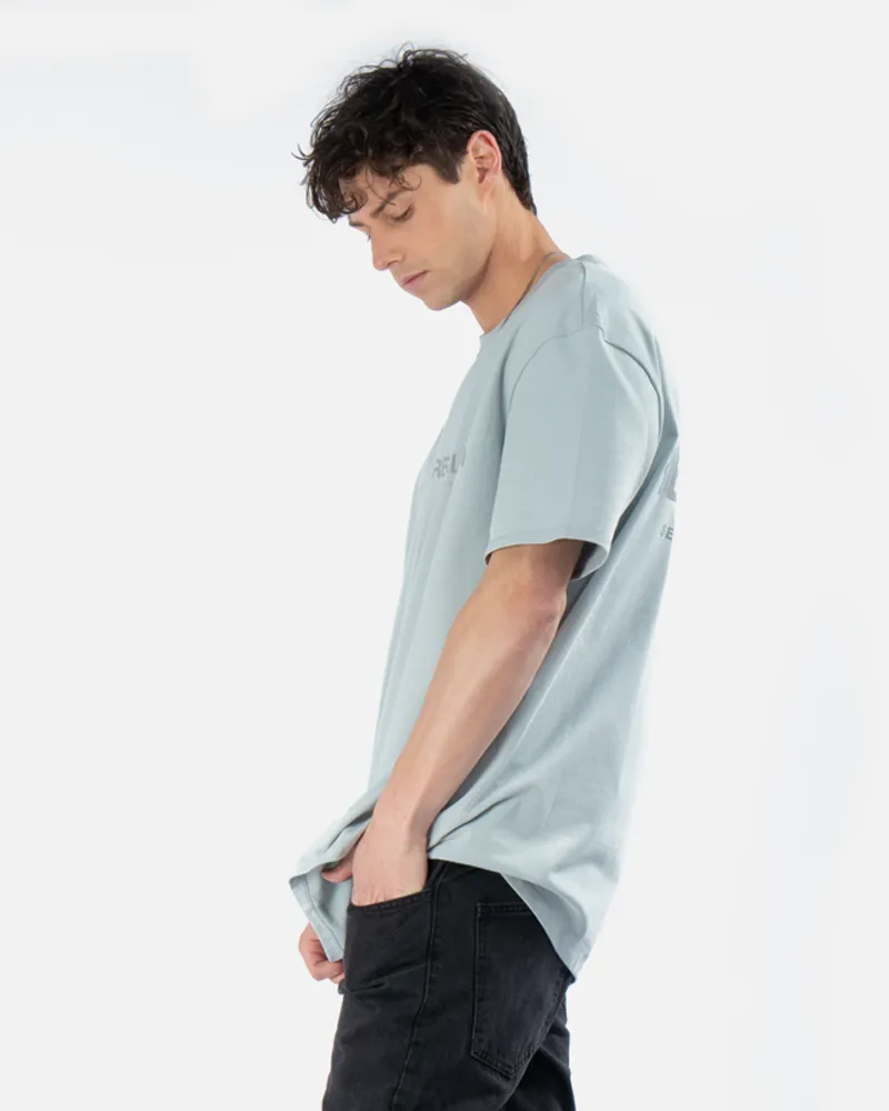 SSS REALISM BACK LOGO REFLECTIVE SUB SLATE TEE