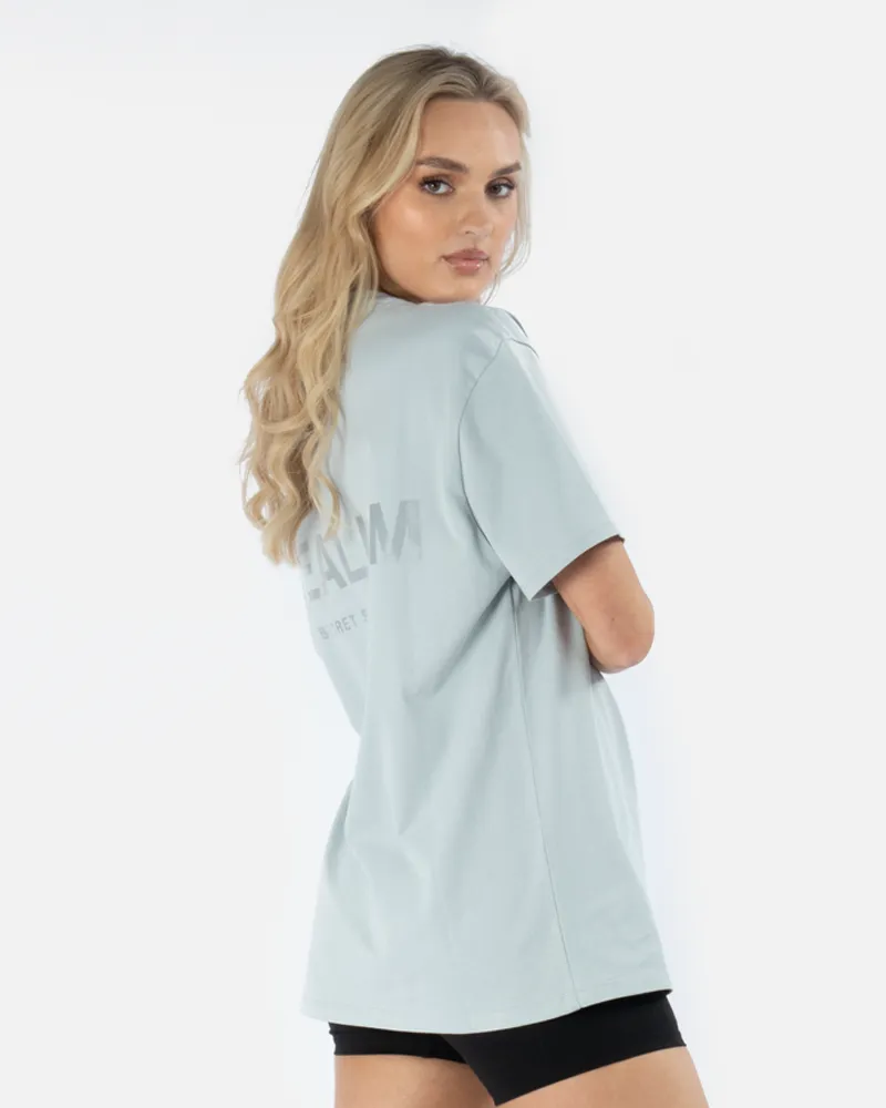 SSS REALISM BACK LOGO REFLECTIVE SUB SLATE TEE