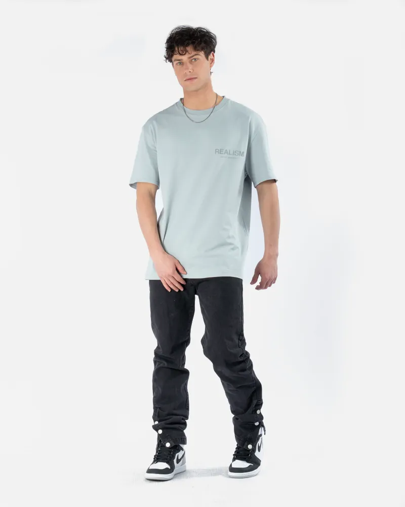 SSS REALISM BACK LOGO REFLECTIVE SUB SLATE TEE