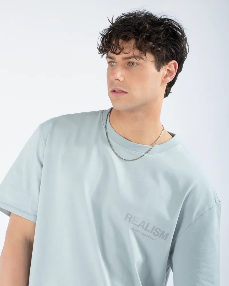 SSS REALISM BACK LOGO REFLECTIVE SUB SLATE TEE