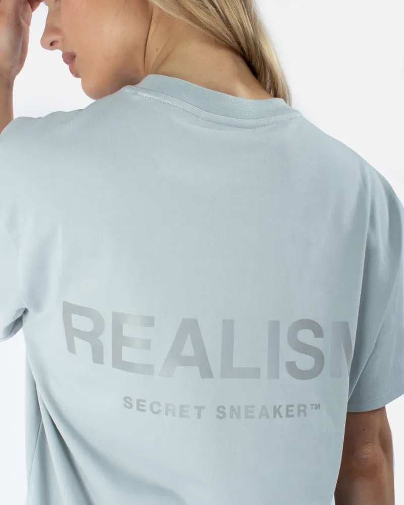 SSS REALISM BACK LOGO REFLECTIVE SUB SLATE TEE