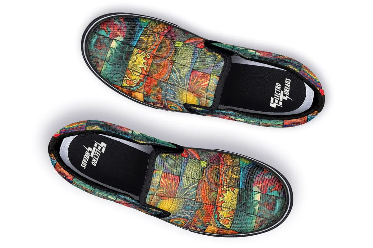 Sunny Blotter Slip on Shoes