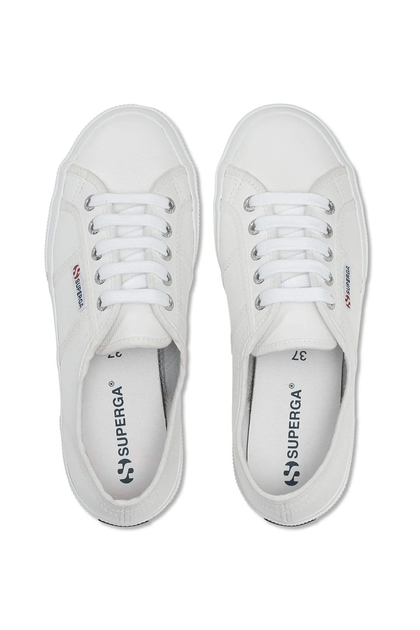 Superga 2750 S009VH0 900 White Leather Trainer