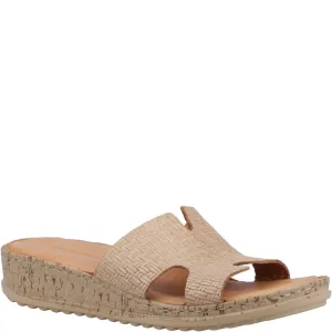Taupe Eloise Mule Sandals