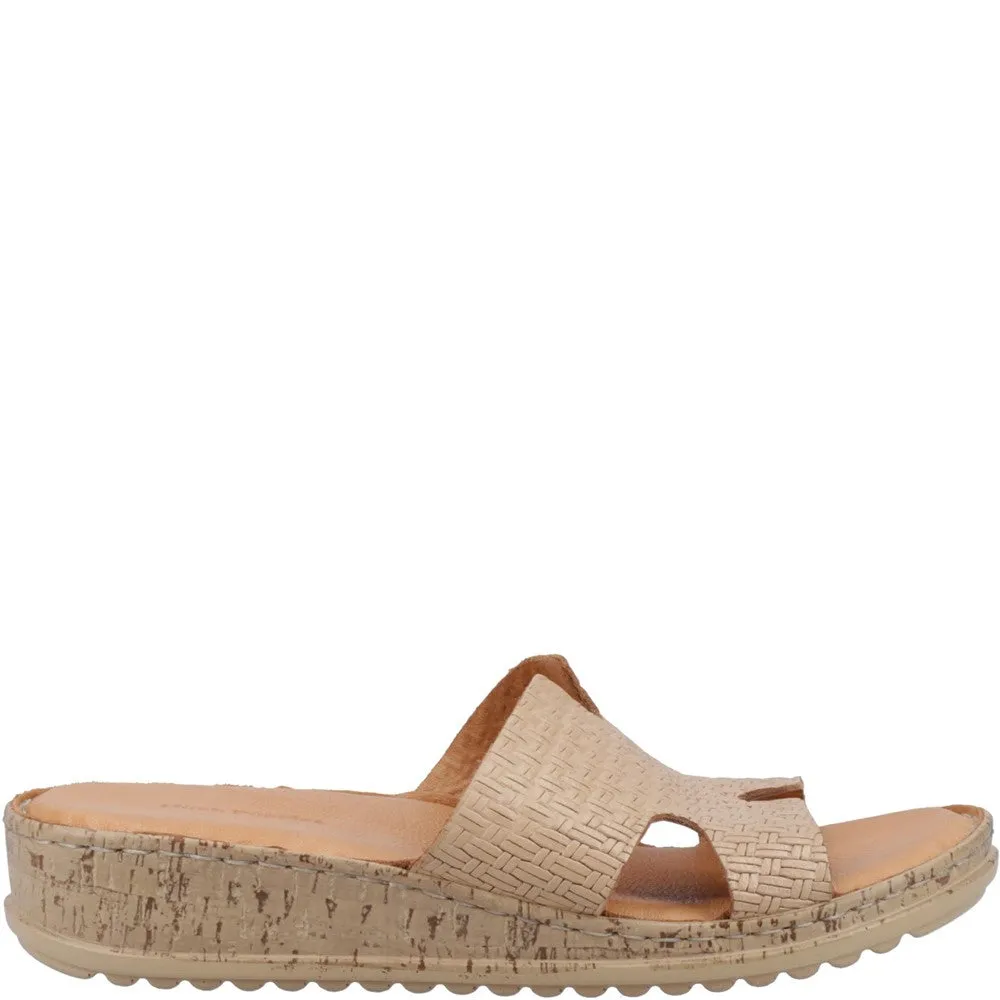 Taupe Eloise Mule Sandals