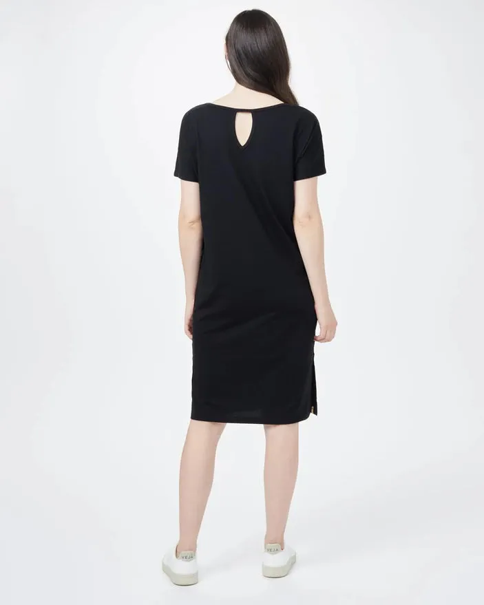 TENTREE Women's Meadow Dress Meteorite Black