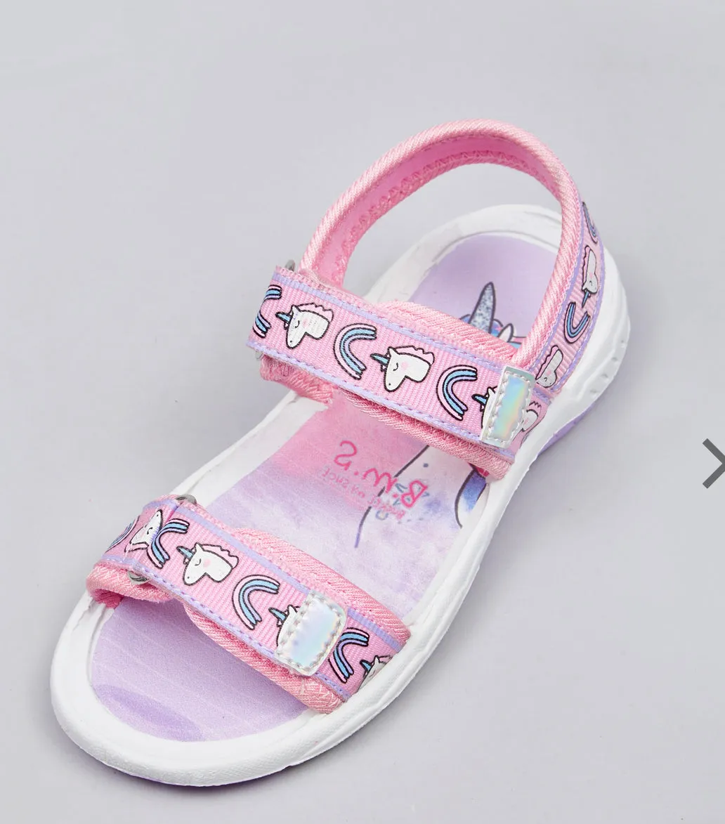 Unicorn girls Sandals