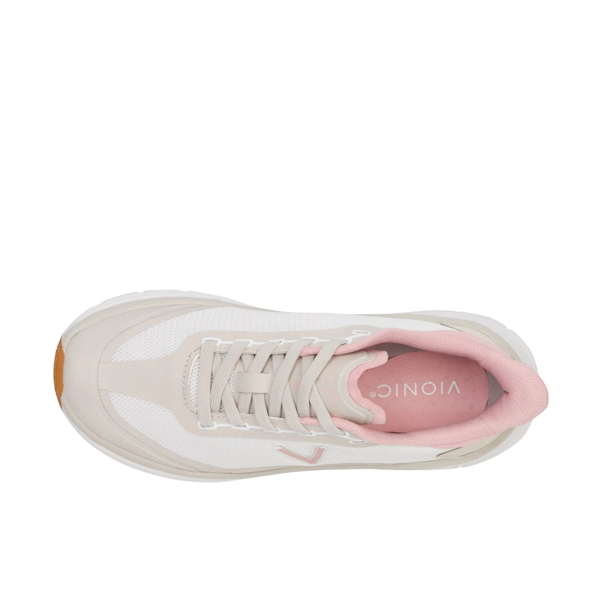Vionic Womens Walk Max Slip On Sneaker Cream