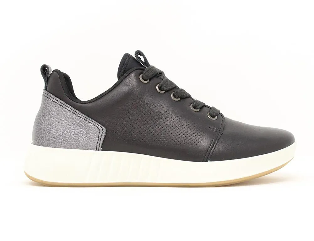 Womens Comfortable Essence Schwarz Trainers