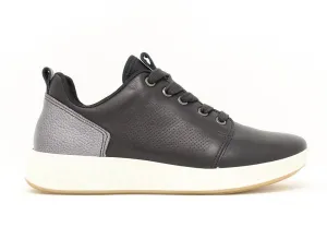 Womens Comfortable Essence Schwarz Trainers